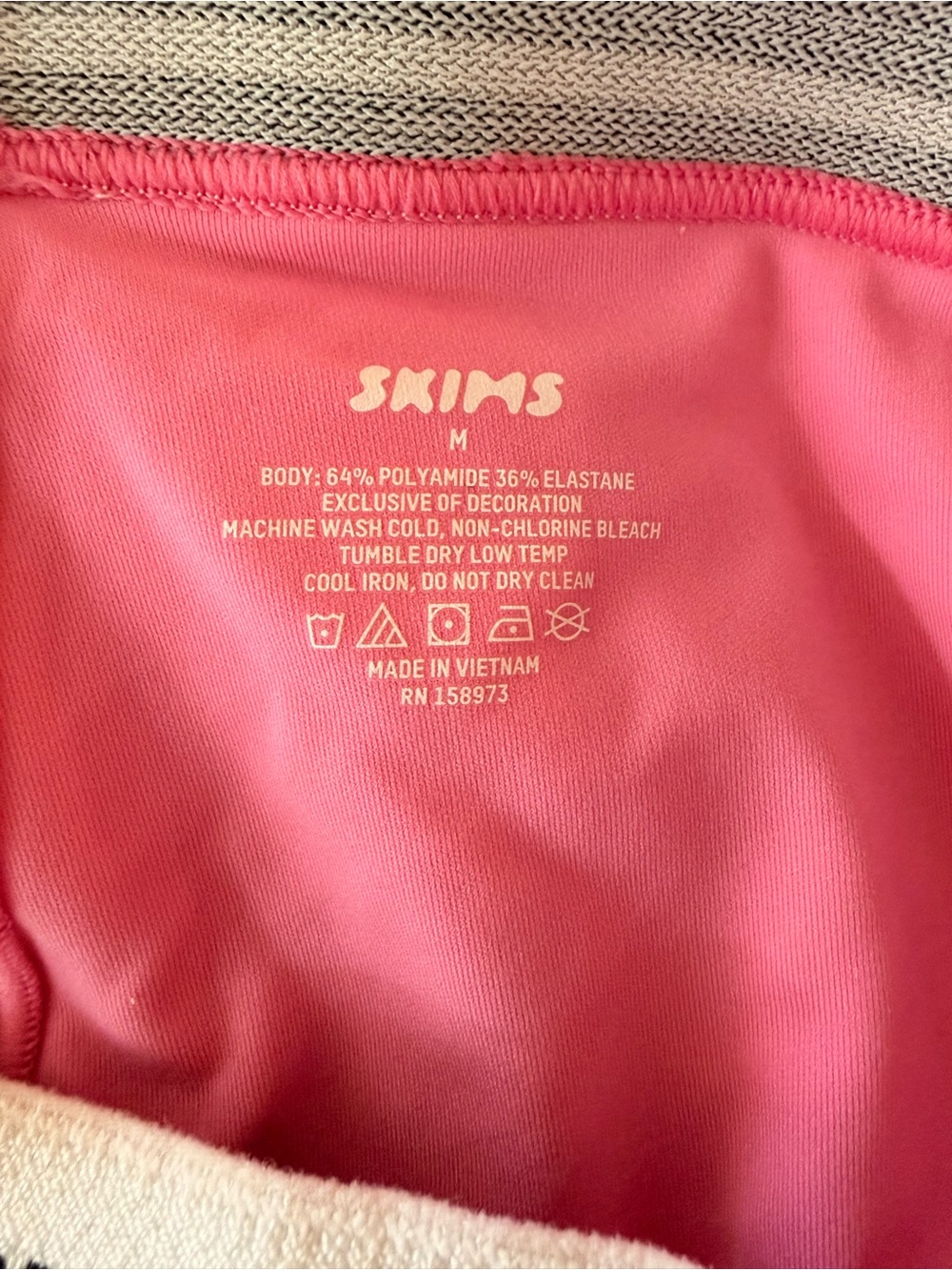 SKIMS Pink Tennis Skirt (M) with Matching Bodysuit (S) - Picture 5 of 5